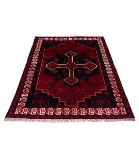 Tapis Iranien Fait Main Bakhtiari 178045 - 184 × 150