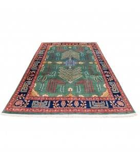 Tapis persan fait main Mashhad Réf ID 171194 - 288 × 200