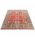 Tappeto persiano Mashhad annodato a mano codice 171237 - 193 × 198