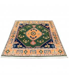 Tapis persan fait main Mashhad Réf ID 171243 - 199 × 200