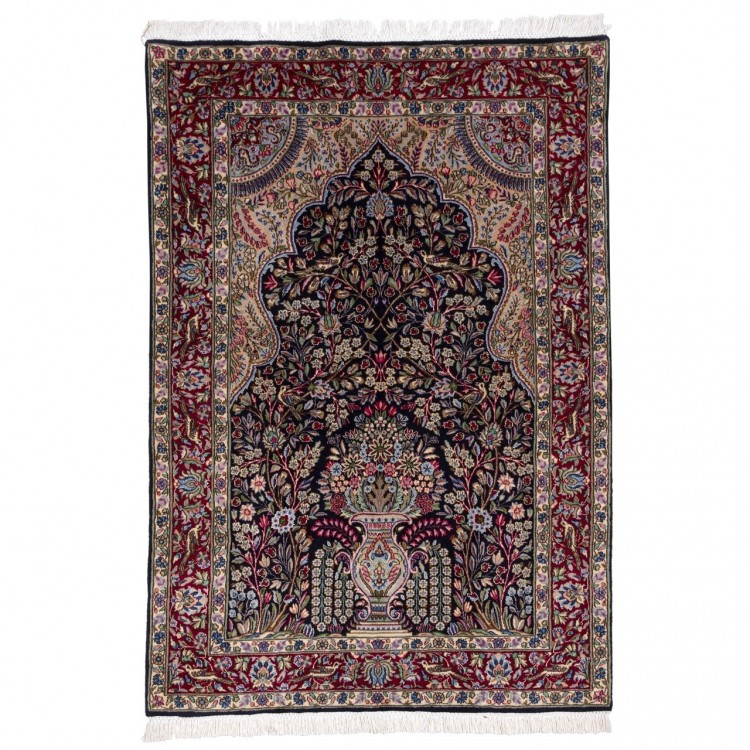 Tapis persan fait main Kerman Réf ID 174318 - 142 × 98