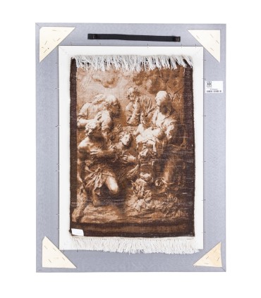 Tappeto persiano Tabriz a disegno pittorico codice 901809