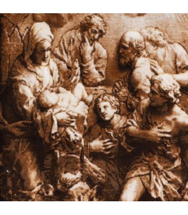Tappeto persiano Tabriz a disegno pittorico codice 901809