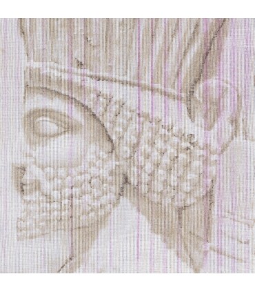 Tappeto persiano Tabriz a disegno pittorico codice 901812