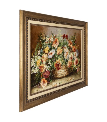 Tappeto persiano Tabriz a disegno pittorico codice 901836