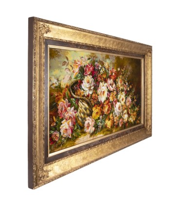 Pictorial Tabriz Carpet Ref 901837