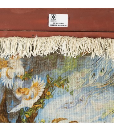 Tableau tapis persan Tabriz fait main Réf ID 901841