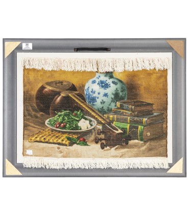 Pictorial Tabriz Carpet Ref 901843