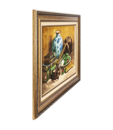 Pictorial Tabriz Carpet Ref 901843