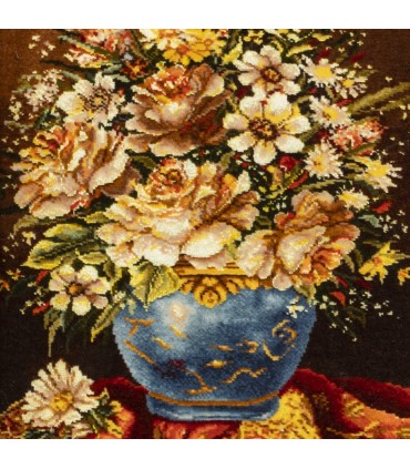 Alfombra Persa Tabriz Tableau Ref 901866