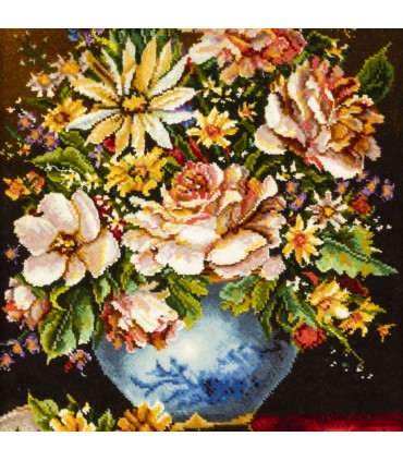 Alfombra Persa Tabriz Tableau Ref 901879