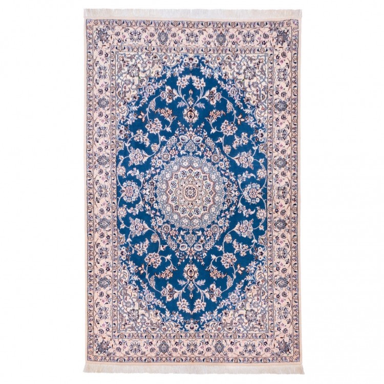 Tapis persan Nain fait main Réf ID 163077 - 130 × 203