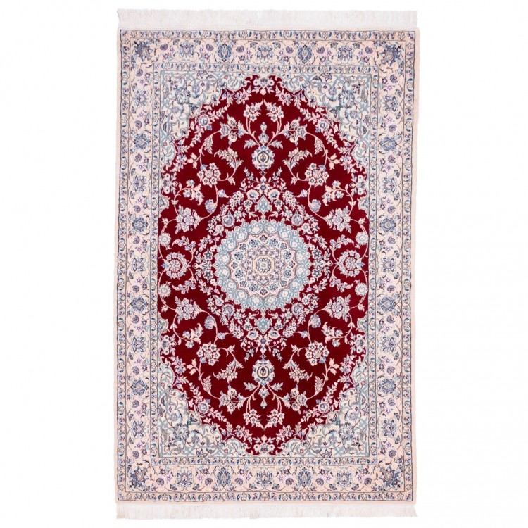 Персидский ковер ручной работы Наина Код 163078 - 130 × 198