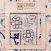 Персидский ковер ручной работы Наина Код 163081 - 152 × 242