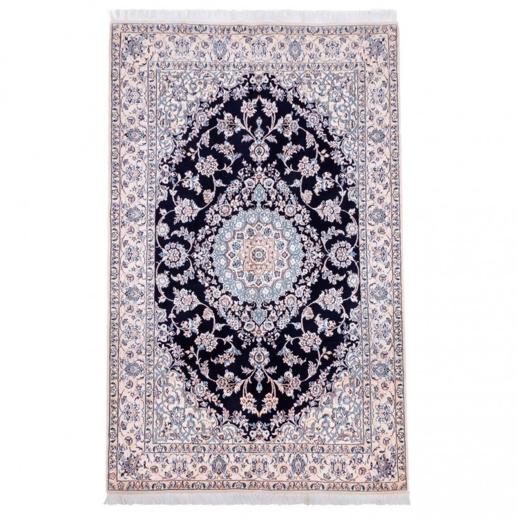 Tapis persan Nain fait main Réf ID 163089 - 132 × 212