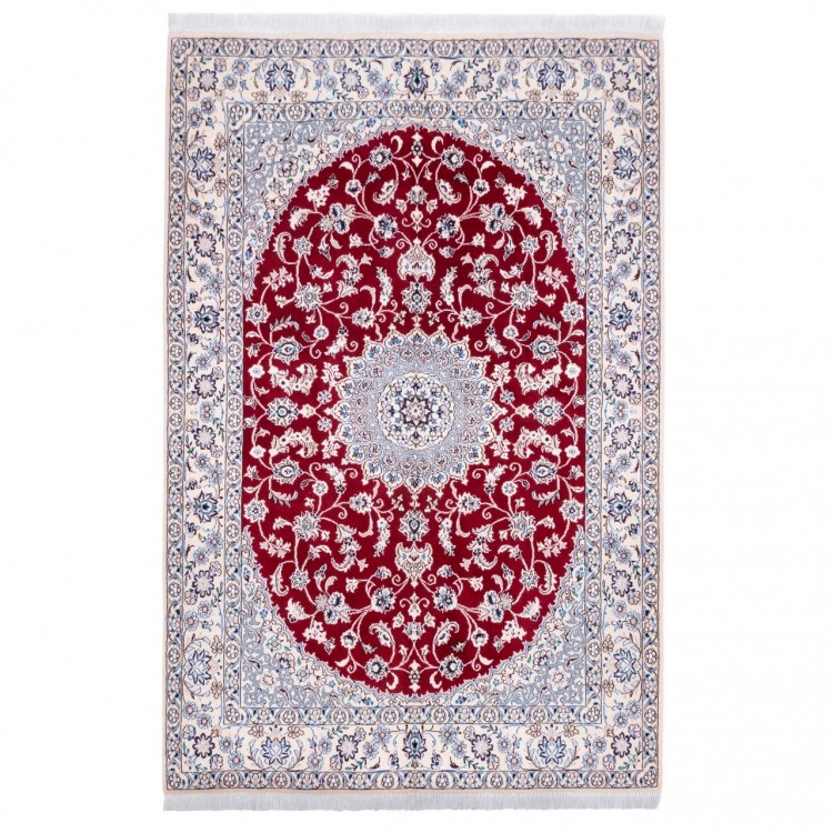 Персидский ковер ручной работы Наина Код 163090 - 135 × 200