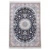 イランの手作りカーペット ナイン 番号 163096 - 145 × 211