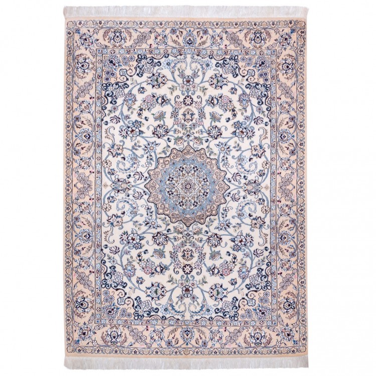 Tapis persan Nain fait main Réf ID 163100 - 146 × 206