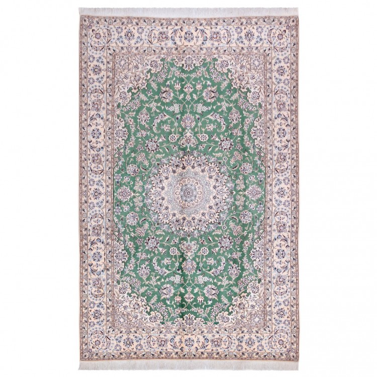 Tapis persan Nain fait main Réf ID 163110 - 203 × 319