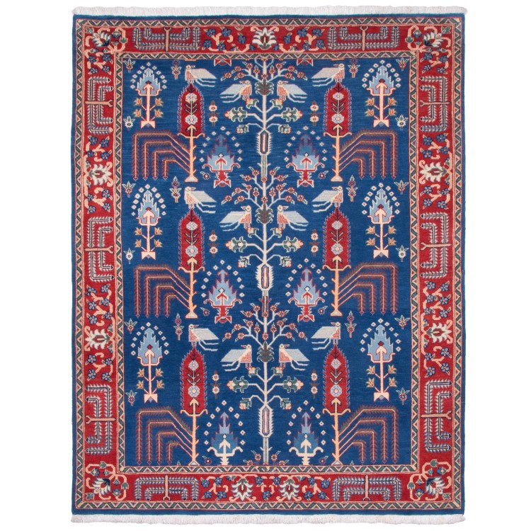 Tapis persan Mashhad fait main Réf ID 171422 - 153 × 194