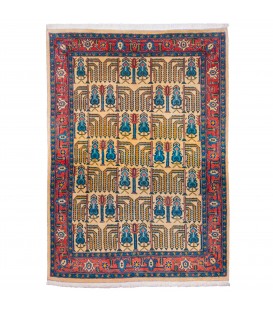 イランの手作りカーペット マシュハド 番号 171427 - 143 × 199