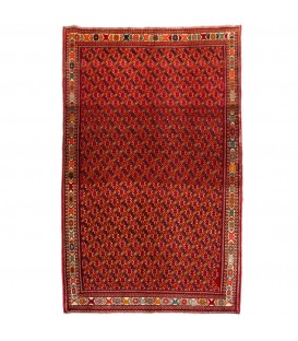 فرش دستباف قدیمی سه و نیم متری شیراز کد 179113