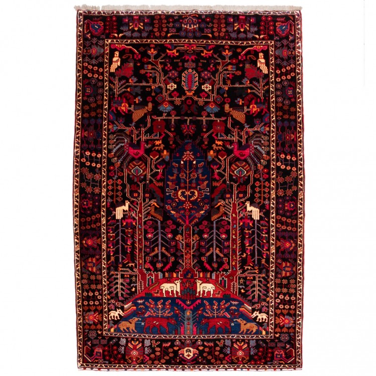 Tapis persan Nahavand fait main Réf ID 179114 - 166 × 262