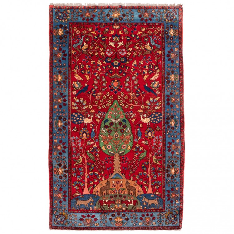 Tapis persan Nahavand fait main Réf ID 179117 - 150 × 253