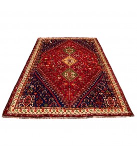 فرش دستباف قدیمی چهار متری شیراز کد 179118