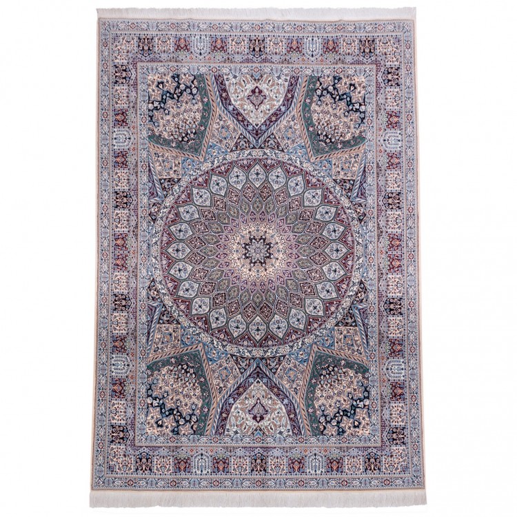 Tapis persan Nain fait main Réf ID 163123 - 208 × 307