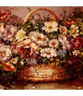 Tableau tapis persan Tabriz fait main Réf ID 901883