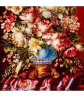 Tableau tapis persan Tabriz fait main Réf ID 901886