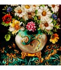 Tableau tapis persan Tabriz fait main Réf ID 901941