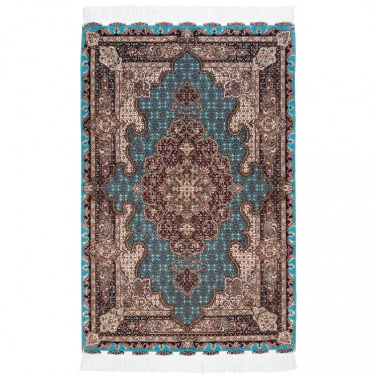 Tappeto persiano Tabriz annodato a mano codice 174410 - 103 × 157