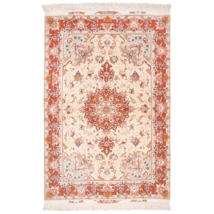 Tapis persan Tabriz fait main Réf ID 174416 - 102 × 148