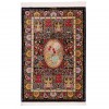 Tapis persan Qom fait main Réf ID 174428 - 102 × 151