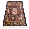 Tapis persan Qom fait main Réf ID 174428 - 102 × 151