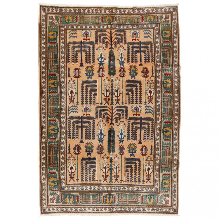 Tapis persan Sabzevar fait main Réf ID 171353 - 202 × 293