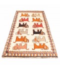 El Dokuma Gabbeh Qashqai 177160 - 121 × 203