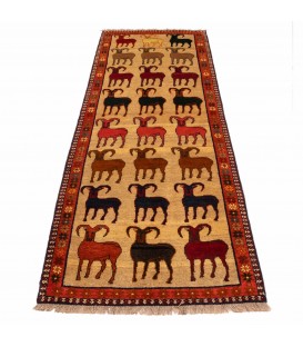 イランの手作りカーペット カシュカイ 番号 177165 - 104 × 293