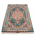 Tappeto persiano Tabriz annodato a mano codice 172040 - 98 × 161