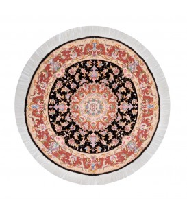 Tappeto persiano Tabriz annodato a mano codice 172046 - 101 × 102