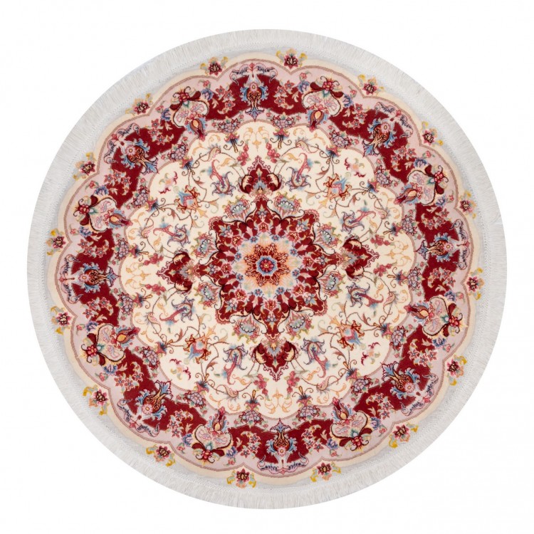 Tappeto persiano Tabriz annodato a mano codice 172048 - 104 × 107