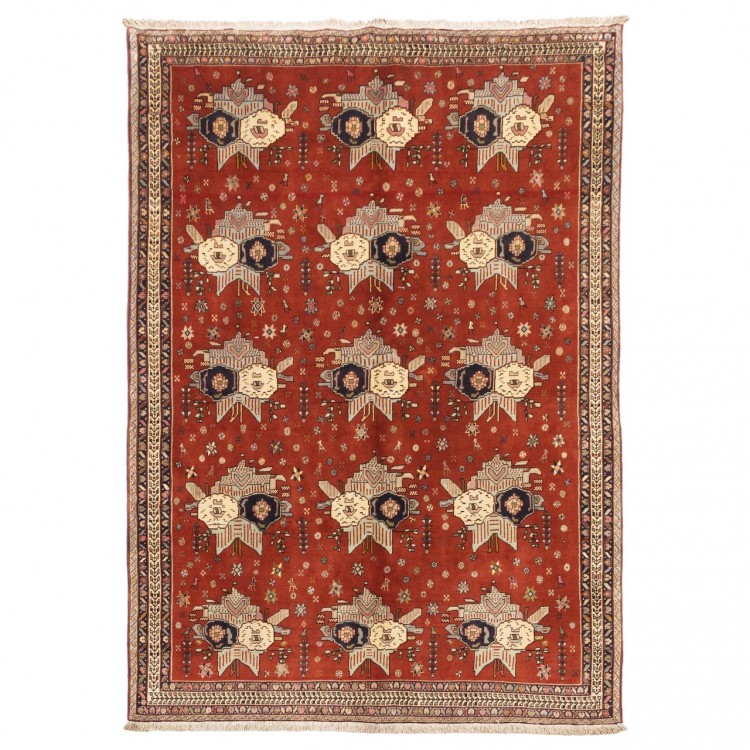 Tapis persan Sirjan fait main Réf ID 174486 - 169 × 234