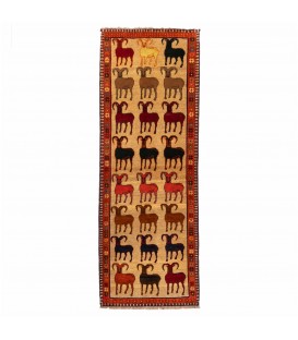 イランの手作りカーペット カシュカイ 番号 177165 - 104 × 293