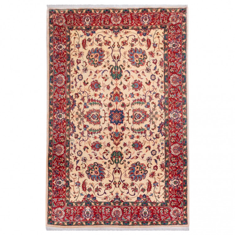 Tapis persan Heriz fait main Réf ID 179178 - 208 × 312