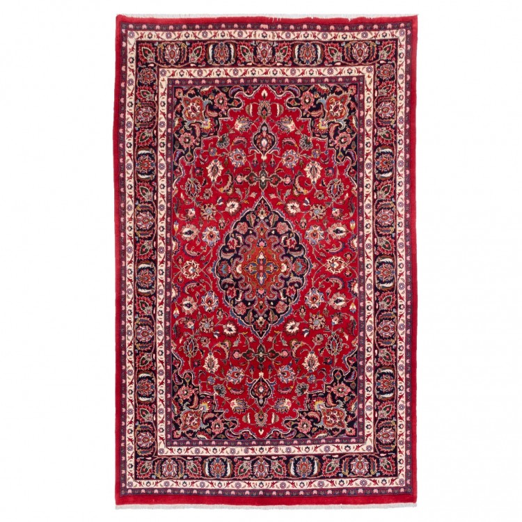 Tappeto persiano Mashhad annodato a mano codice 179180 - 192 × 303