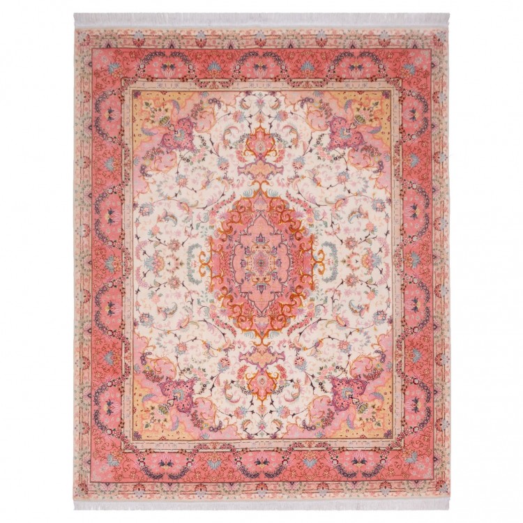 Tapis persan Tabriz fait main Réf ID 174542 - 202 × 254