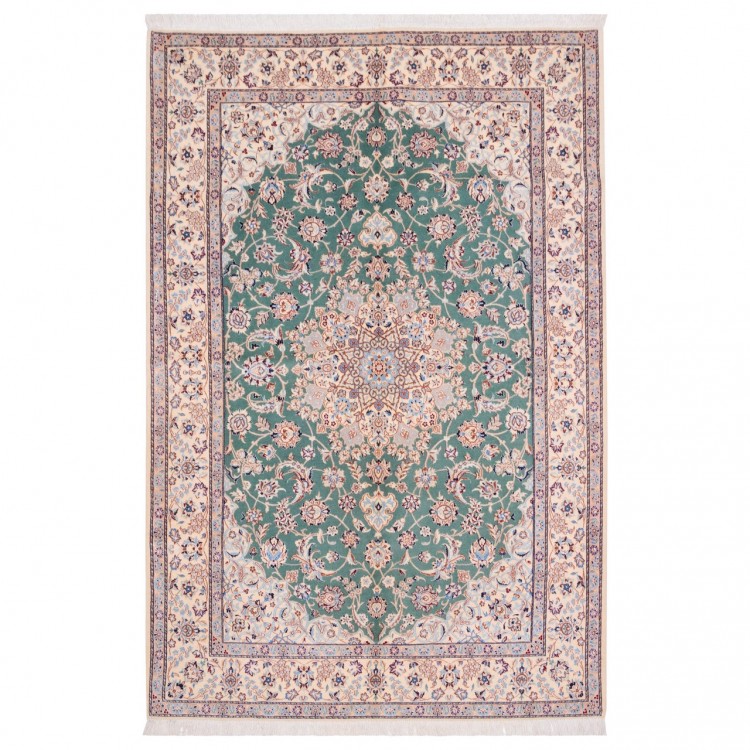 Tapis persan Nain fait main Réf ID 174564 - 127 × 186