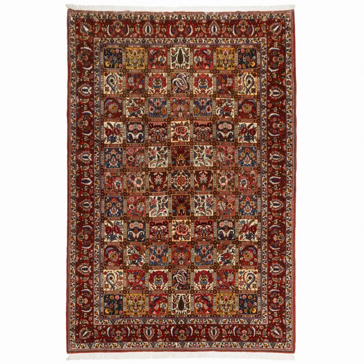 Tapis persan Bakhtiari fait main Réf ID 174578 - 208 × 308